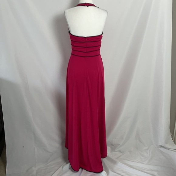 Dusk Women’s Over the Neck Red Maxi Dress Size 7/8 - Picture 7 of 8